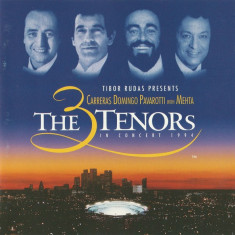 CD Carreras - Domingo - Pavarotti With Mehta ‎– The 3 Tenors In Concert 1994