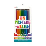 Cumpara ieftin Creioane colorate care se sterg, set de 12, Un-Mistake-Ables!, Ooly