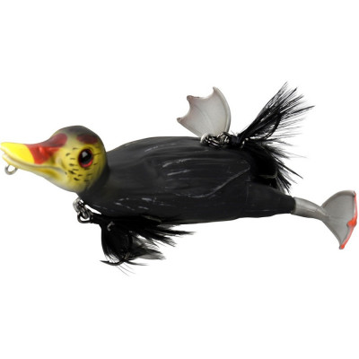 3D Suicide Duck neagra 10,5 cm. / 28 gr. - Savage Gear foto
