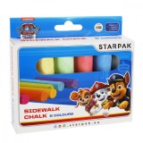 Creta colorata, 6 culori, Paw Patrol