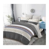 Cumpara ieftin Lenjerie de Pat Bumbac Finet 6 Piese cu Elastic - DNA131