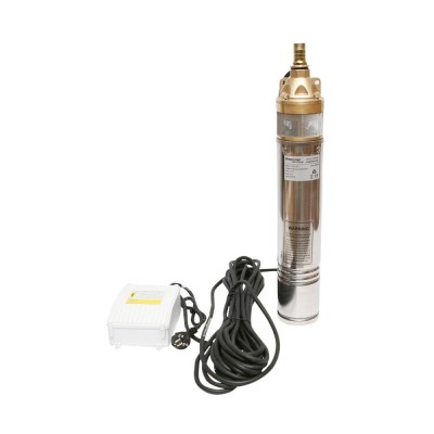 Pompa apa submersibila D100mm, 50l/min H50m, 220V, 750W cu panou de comanda 4SKM100 Breckner Germany foto