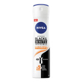 Deodorant spray Black &amp; White Invisible Ultimate Impact, 150 ml, Nivea