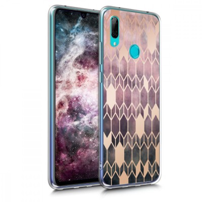 Husa pentru Huawei Y7 (2019) / Y7 Prime (2019), Silicon, Roz, 48936.02 foto