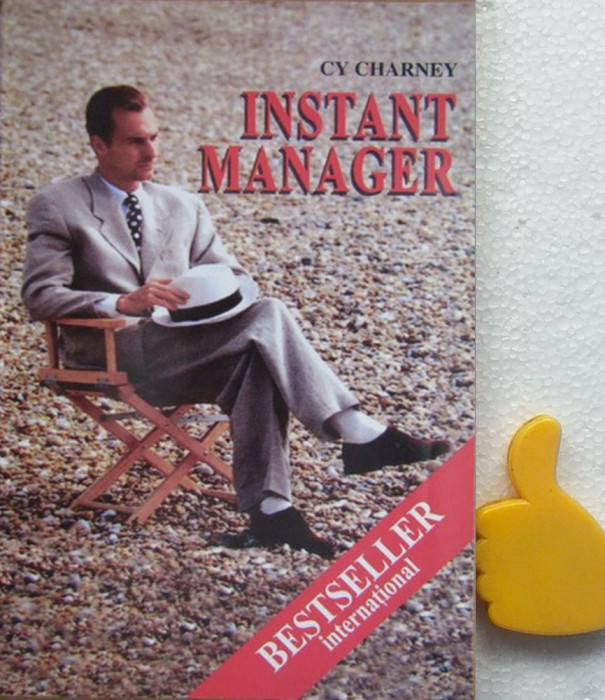 Instant manager Cy Charney