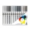 Brush Pen Molotow Aqua Color Grey 12 buc/set