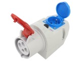 Conector alimentare AC trifazate 32A 400VAC IP44 - Soclu mamă