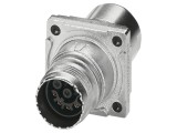 Conector M17 soclu mamă, 17 pini, ecranat, IP67