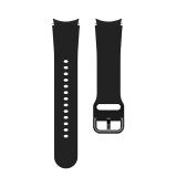 Curea din silicon 20 mm, marca THD pentru Samsung Galaxy Watch 5 44 mm/40 mm si Samsung Galaxy Watch 5 Pro, culoarea negru