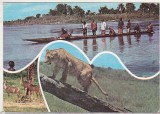 Bnk cp RD Congo - Vedere - circulata, Printata