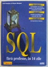 SQL FARA PROFESOR , IN 14 ZILE de JEFF PERKINS si BRYAN MORGAN , 1999 *MINIMA UZURA foto
