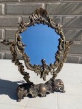 Oglinda de masa in stilul Baroc din bronz
