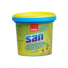 Detergent Vase Sano San Pasta Lemon&Aloe Vera 500G