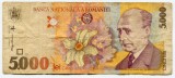 Bancnota 5000 Lei 1998 Romania - Colectie Numismatica