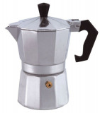 Cafetiera 3 cesti Mocca, Domotti, 150 ml, aluminiu, argintiu