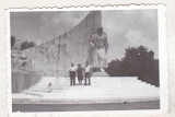 Bnk foto - Baia Mare - Monumentul Ostasului Roman - 1977, Alb-Negru, Romania de la 1950, Cladiri