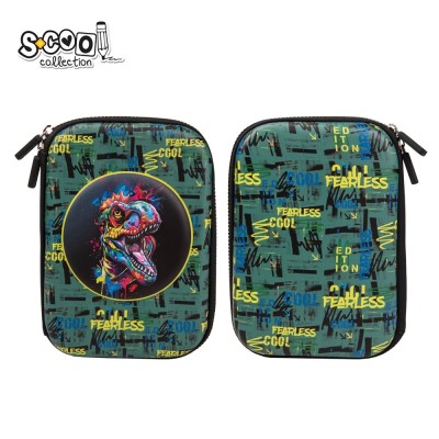 Penar neechipat 3D, 1 fermoar, FEARLESS, 22.5&amp;times;15.5&amp;times;6 cm &amp;ndash; S-COOL foto