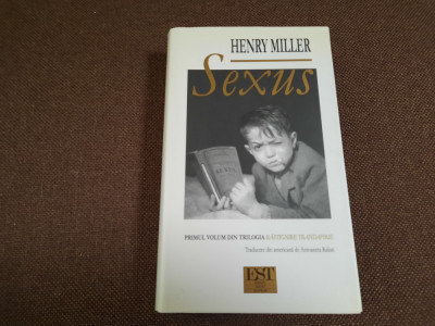 Sexus -HENRY MILLER EDITURA EDITURA EST foto