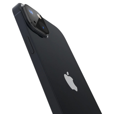 Folie Camera pentru iPhone 14 / 14 Plus - Techsuit Full Camera Glass - Black foto