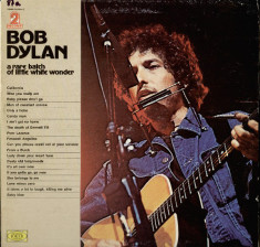 VINIL Bob Dylan ?? A Rare Batch Of Little White Wonder DUBLU LP VG+ foto