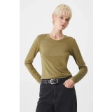 Medicine longsleeve femei, culoarea verde