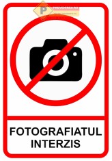 Indicator pentru semnalizare fotografiatul interzis foto