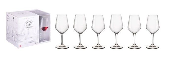 Set 6 pahare pentru vin Electra 55 ml