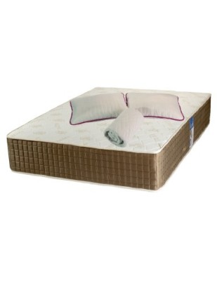 Set Saltea ortopedica cu arcuri, Venetia Super Ortopedica Lux Flexa 140x200x30cm, fermitate tare, plasa arcuri tip Bonell, reversibila, sistem aerisir foto