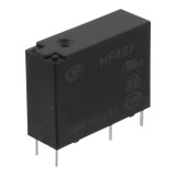 Releu subminiaturale, 5V DC, 10A, serie HONGFA RELAY - HF46F-G/5-HS1T