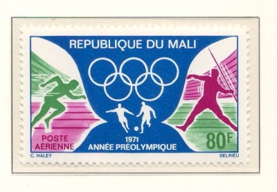 Mali 1971 Mi 284 MNH - Anul preolimpic foto