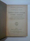 Cumpara ieftin LES INSTITUTIONS DE L ANTIQUITE - Rene Menard et Claude Sauvageot