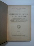 Cumpara ieftin LES INSTITUTIONS DE L ANTIQUITE - Rene Menard et Claude Sauvageot