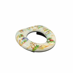 Reductor WC pentru copii, burete moale, dimensiuni 30x28 cm / 17x13 cm