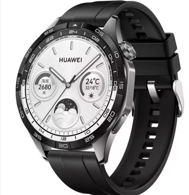 Curea Bratara THD pentru Huawei Watch GT4 46 mm, Huawei Watch GT3 Pro, Huawei Watch GT3 46 mm, negru foto