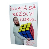Cub tip Rubik Invata sa Rezolvi Cubul (Carte Explicativa in Limba Romana), jucarie educativa