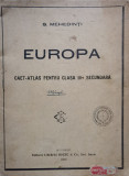 Europa Caet-atlas Pentru Clasa Iii-a Secundara (cu 9harti) - S. Mehedinti ,556676