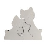 Cat family , figurine ipsos