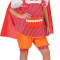 Costumatie Scufita Rosie Fete 5-6 Ani 115-130 cm