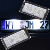 Set de 2 Lampi numar LED BMW Seria 7 E65, E66, E67 facelift