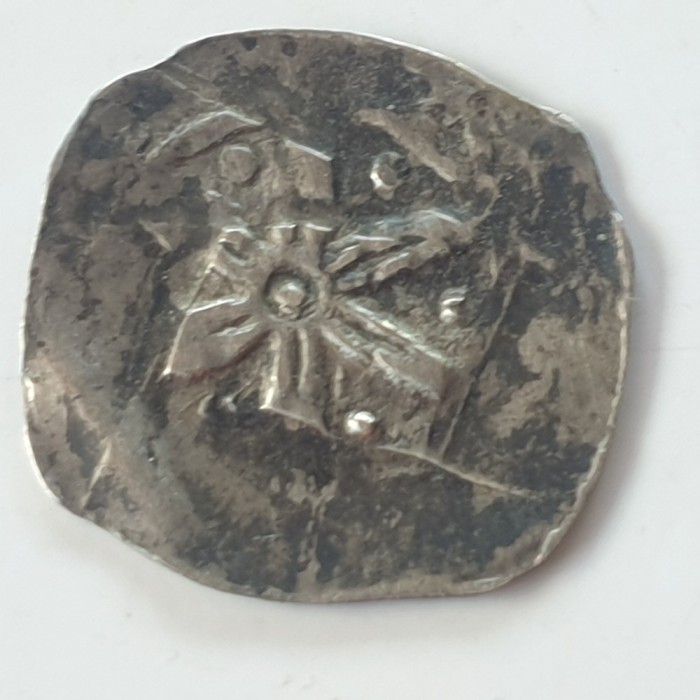 Austria Carinthia (1202-56) argint st.Veit Bernhard ll circulat in Transilvania