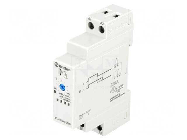 Timer Programabil SPDT 0,05s-180s 250VAC/8A