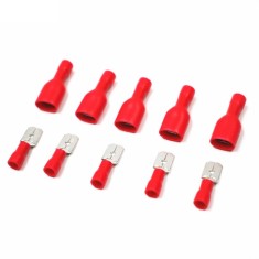 Terminal conector Tată-Mamă Roșu FDD1.25-250 MDD1.25-250 &ndash; Set 5 perechi pentru cabluri electrice