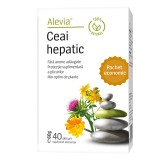 Ceai medicinal hepatic, 40 plicuri, Alevia