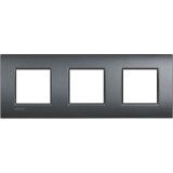 Rama Ornament AIR 3P Living Light Bticino antracit LNE4802M3AR
