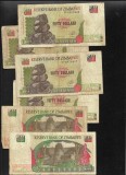 Zimbabwe 50 dollars 1994 F-VF pret pe bucata