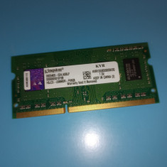 Memorie laptop DDR3 2Gb 1333Mhz PC3-10600S Kingston