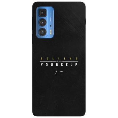Husa compatibila cu Motorola Edge 20 Lite model Believe in yourself, Silicon, TPU, Viceversa foto