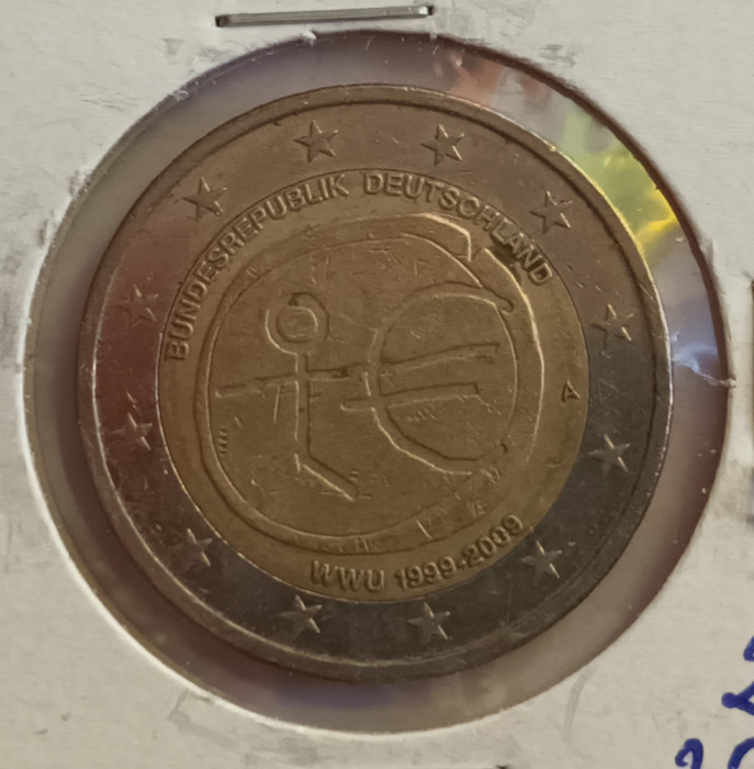 Moneda 2 euro comemorativa Germania 2009 A