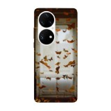 Husa compatibila cu Huawei Mate 40 model Butterfly Storm, Silicon, TPU, Viceversa, Transparent, Carcasa