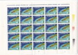 COSMOS EUROPA, MINICOLA 25 TIMBRE,1991 MNH ** ROMANIA., Spatiu, Nestampilat